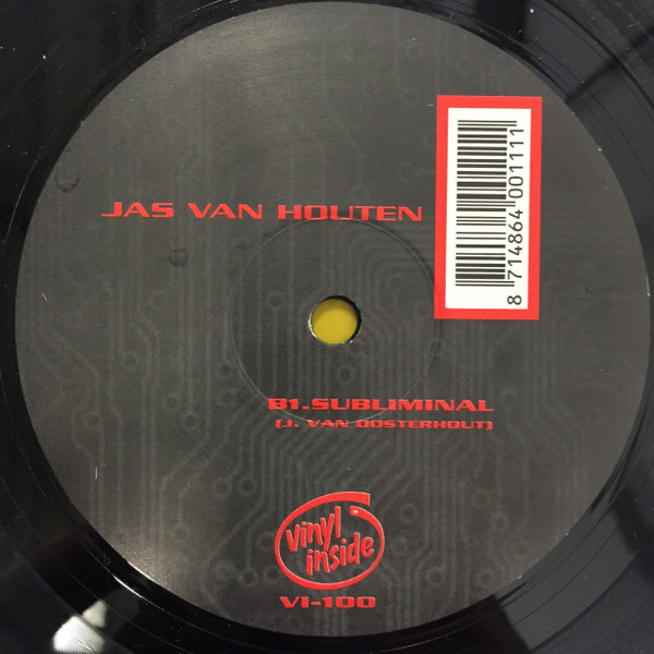 Jas Van Houten - Just FX, Electronic, Hard House, 2000 - Vinyl Inside, Netherlands, Vinyl 1x 12"