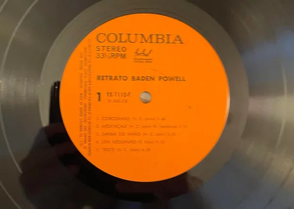Album cover for Retrato by Baden Powell