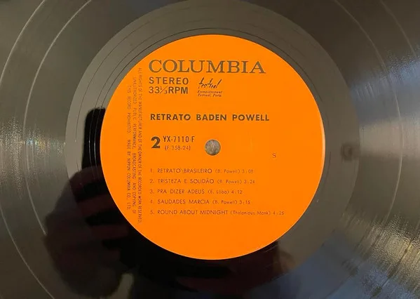 Album cover for Retrato by Baden Powell
