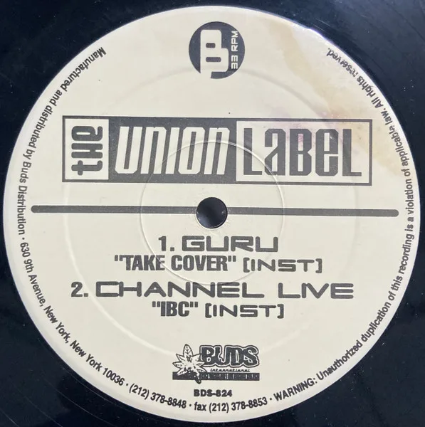 Album cover for Organized Rhymes Volume 1 by Guru / Channel Live