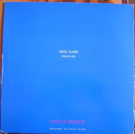 Angel Alanis - Drum Re-Hab, Electronic, Techno, 1998 - Planet Of Drums, UK, Vinyl 1x 12"