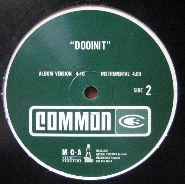 Album cover for The 6th Sense / Dooinit by Common
