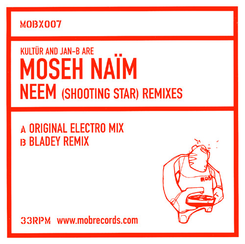 Moseh Naïm - Neem (Shooting Star) (Remixes), Electronic, Breaks, 2001 - Mob Records, UK, Vinyl 1x 12"