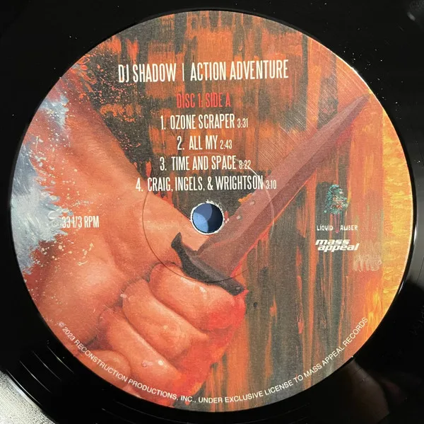Album cover for Action Adventure by DJ Shadow