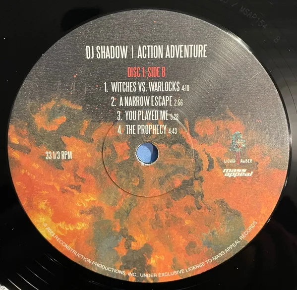 Album cover for Action Adventure by DJ Shadow