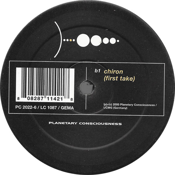 Hardy Heller - Limited, Electronic, Progressive Trance, 2000 - Planetary Consciousness, Germany, Vinyl 1x 12"