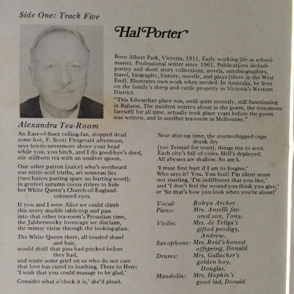 Album cover for The Wild Girl In The Heart by Robyn Archer