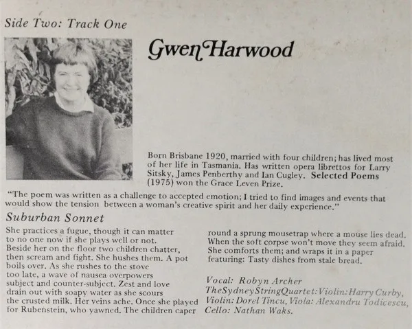 Album cover for The Wild Girl In The Heart by Robyn Archer