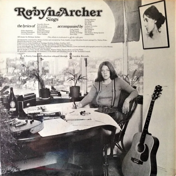 Album cover for The Wild Girl In The Heart by Robyn Archer