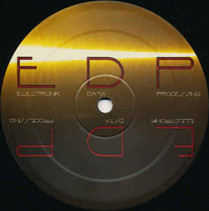Nice Cream - Song 2, Electronic, House, 2004 - EDP (Electronik Data Processing), France, Vinyl 1x 12", 45 RPM