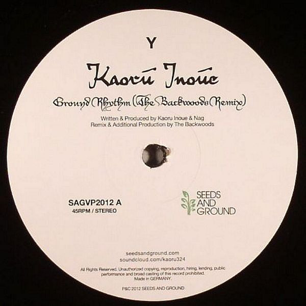 Kaoru Inoue - Ramafar / Ground Rhythm (The Backwoods Remix), Electronic, Deep House, 2012 - Seeds And Ground, Japan, Vinyl 1x