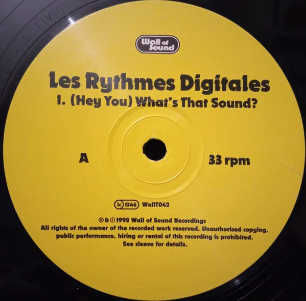 Album cover for (Hey You) What's That Sound? by Les Rythmes Digitales