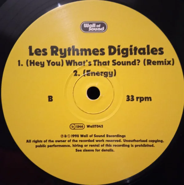 Album cover for (Hey You) What's That Sound? by Les Rythmes Digitales
