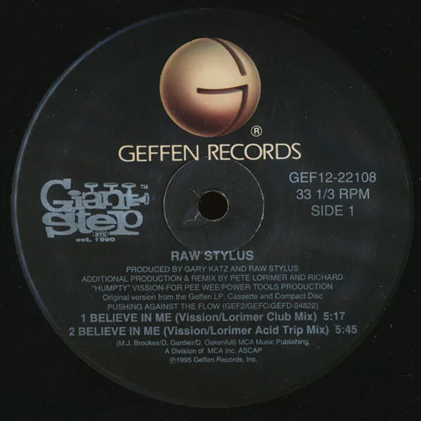 Album cover for Believe In Me by Raw Stylus