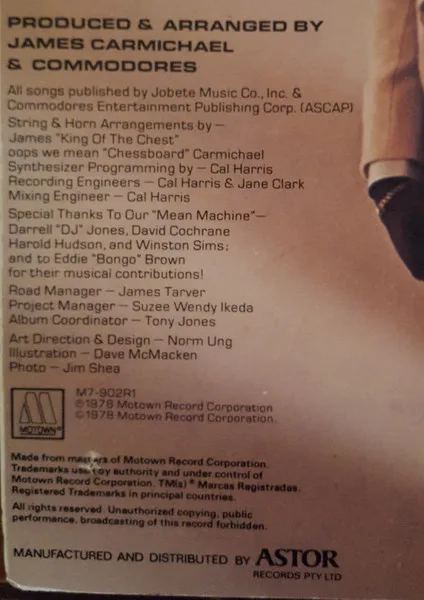 Album cover for Natural High by Commodores