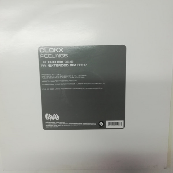 Album cover for Feelings by Clokx