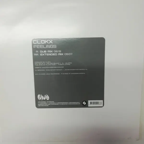 Album cover for Feelings by Clokx