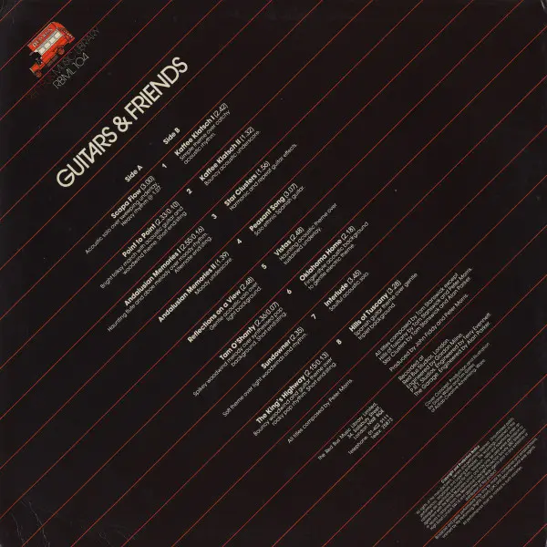 Peter Morris / Tom Stanswick - Guitars & Friends, Electronic, Jazz, Stage & Screen, Acoustic, Easy Listening, Score, 1983 - R