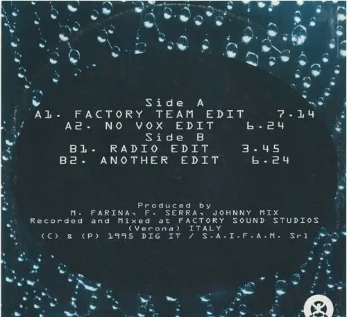 Texture - Take A Chance On Me, Electronic, Euro House, 1995 - Hotline Records, Italy, Vinyl 1x 12", 33 ⅓ RPM