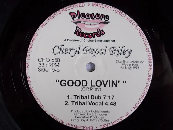 Album cover for Good Lovin' by Cheryl Pepsii Riley