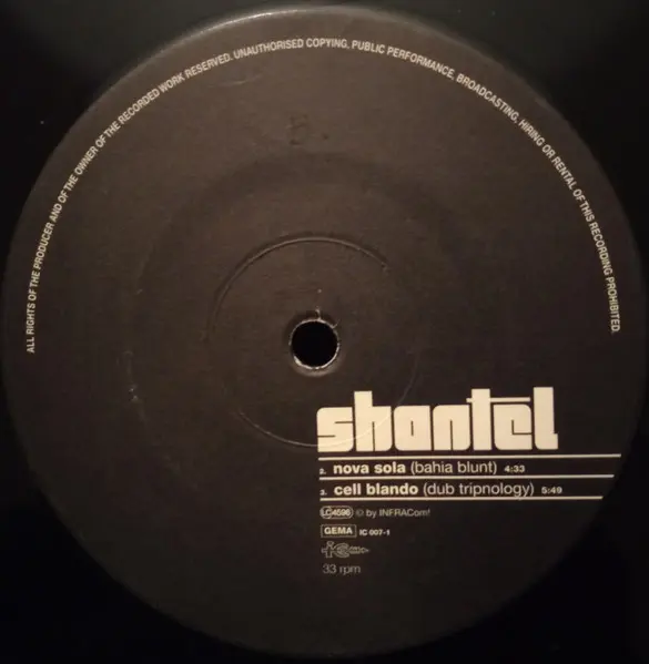 Shantel - Super Mandarine, Electronic, Downtempo, Trip Hop, 1994 - INFRACom!, Germany, Vinyl 1x 12"