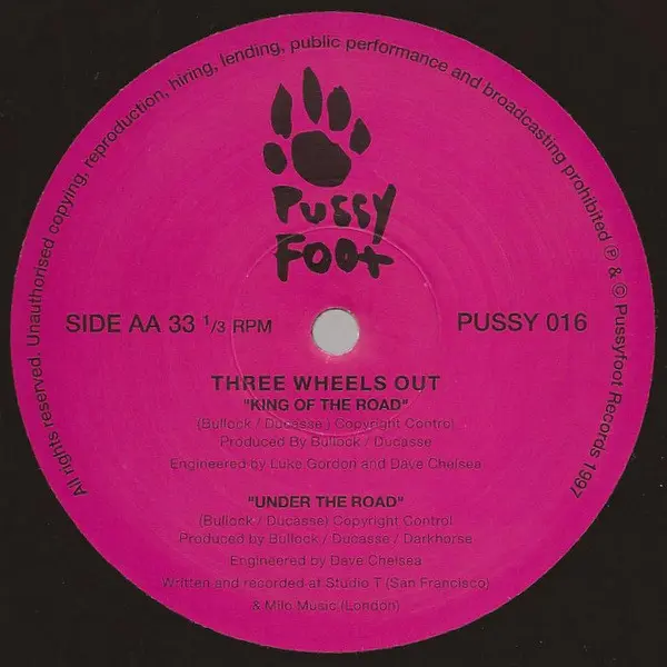 Three Wheels Out - Rise Up Children, Electronic, Breaks, Downtempo, 1997 - Pussyfoot, UK, Vinyl 1x 12", 33 ⅓ RPM
