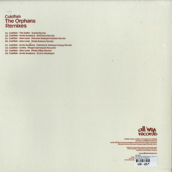 Coldfish - The Orphans Remixes, Electronic, Ambient, Dub Techno, Experimental, Tech House, Techno, 2014 - All Inn Records, Hu