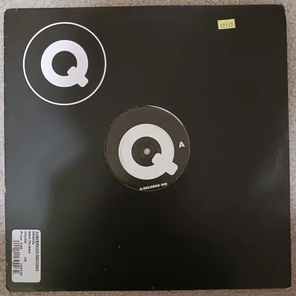 Man-To-Man - Magical, Electronic, House, Tech House, 2002 - Q-Records, Sweden, Vinyl 1x 12"
