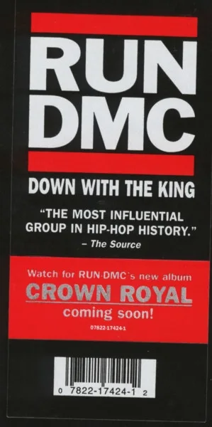 Album cover for Down With The King by Run-DMC