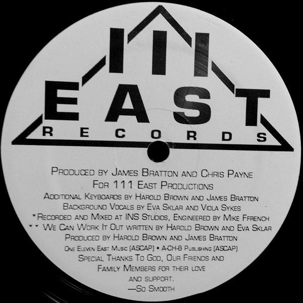 So Smooth - Soon - 1992 - Garage House - 111 East Records - Vinyl 1x 12", 33 ⅓ RPM