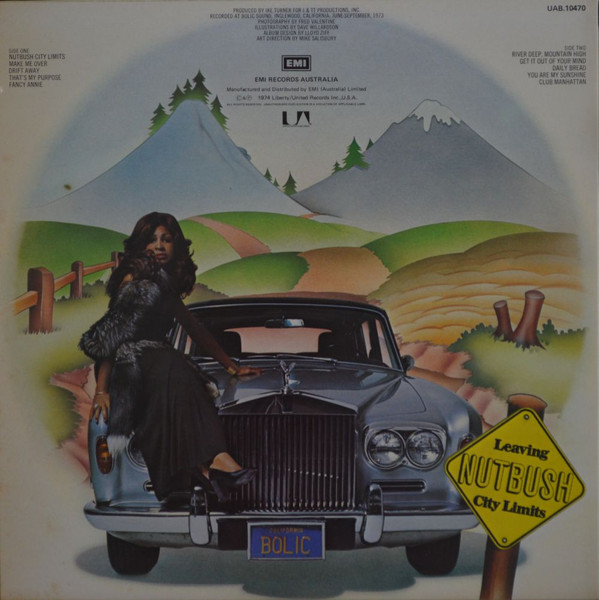 Ike & Tina Turner - Nutbush City Limits, Rock, Blues Rock, Folk Rock, Pop Rock, 1980 - United Artists Records, Australia, Vin
