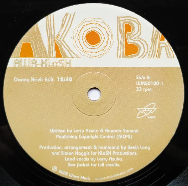 Album cover for Akoba by Awa-Klash