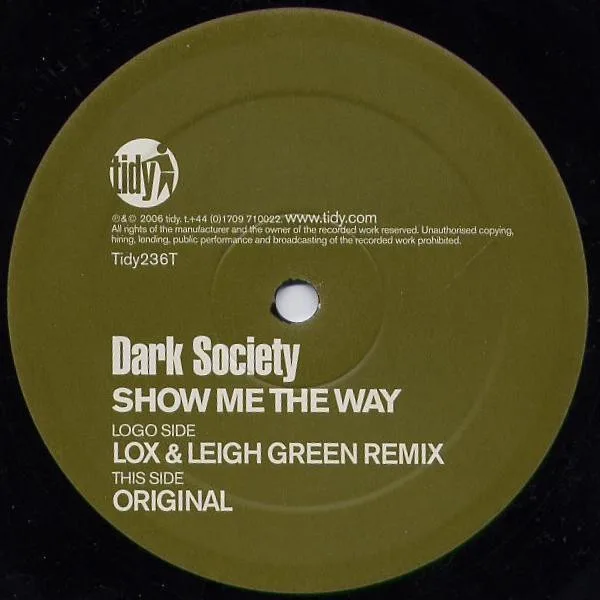 Album cover for Show Me The Way by Dark Society