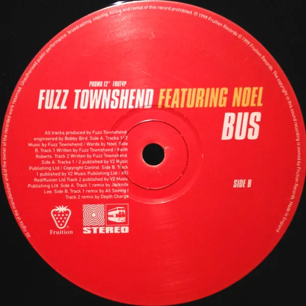 Album cover for Bus by Fuzz Townshend