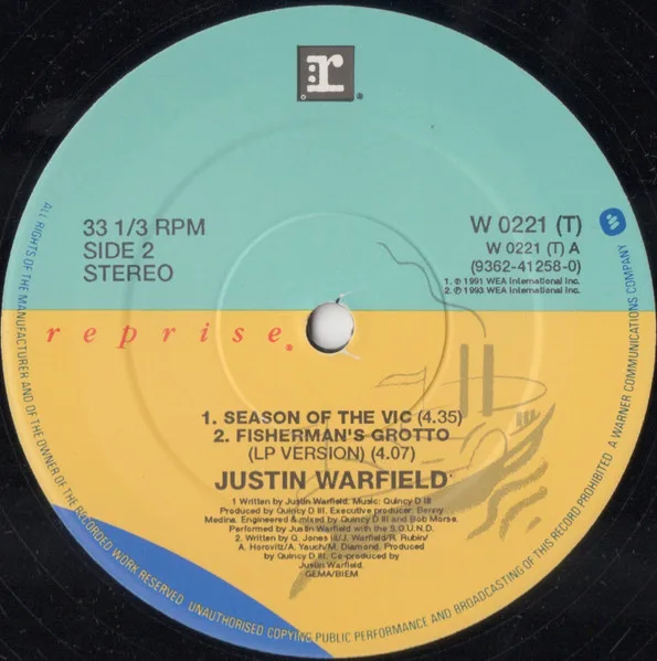 Album cover for Fisherman's Grotto by Justin Warfield