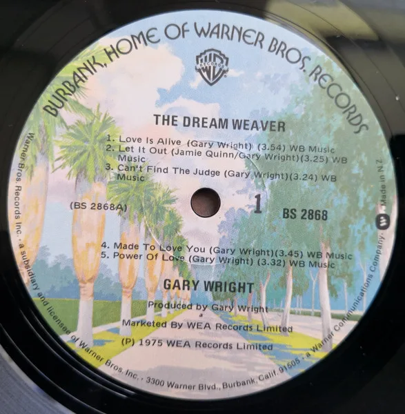 Album cover for The Dream Weaver by Gary Wright