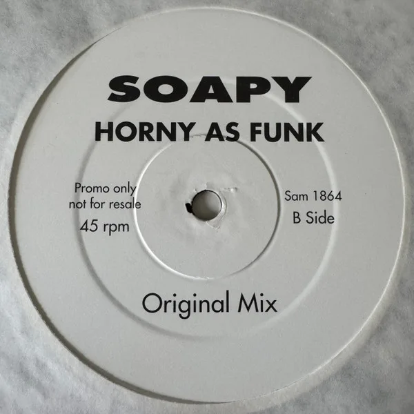 Album cover for Horny As Funk by Soapy