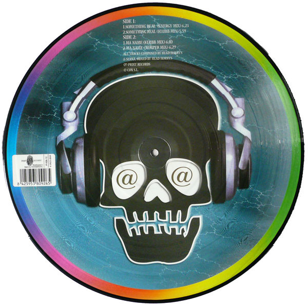 Head Horny's & Miguel Serna - Something Real, Electronic, Donk, Hard House, Jumpstyle, 2001 - Print Records, Spain, Vinyl 1x 
