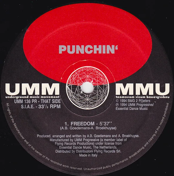 Album cover for Fall Down / Freedom by Punching