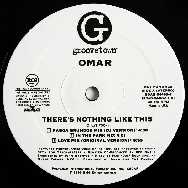 Album cover for There's Nothing Like This (Trackmasters Remix) by Omar