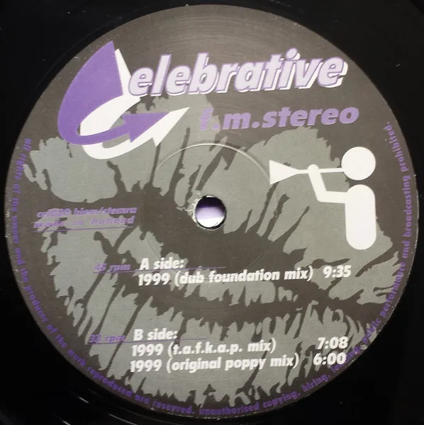 Album cover for 1999 by F.M. Stereo