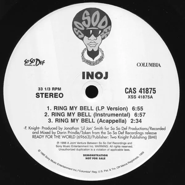 Album cover for Ring My Bell by Inoj