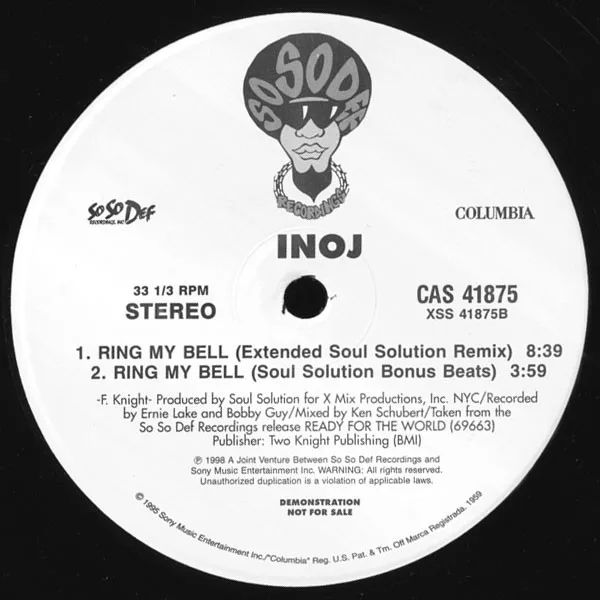 Album cover for Ring My Bell by Inoj