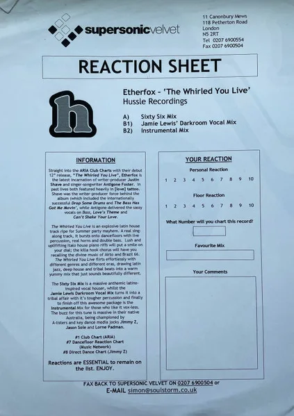 Album cover for The Whirled You Live by Etherfox