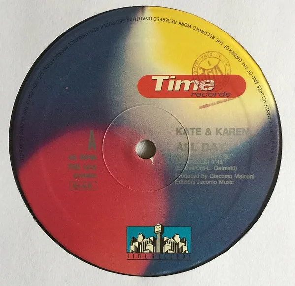 Album cover for All Day by Kate & Karen