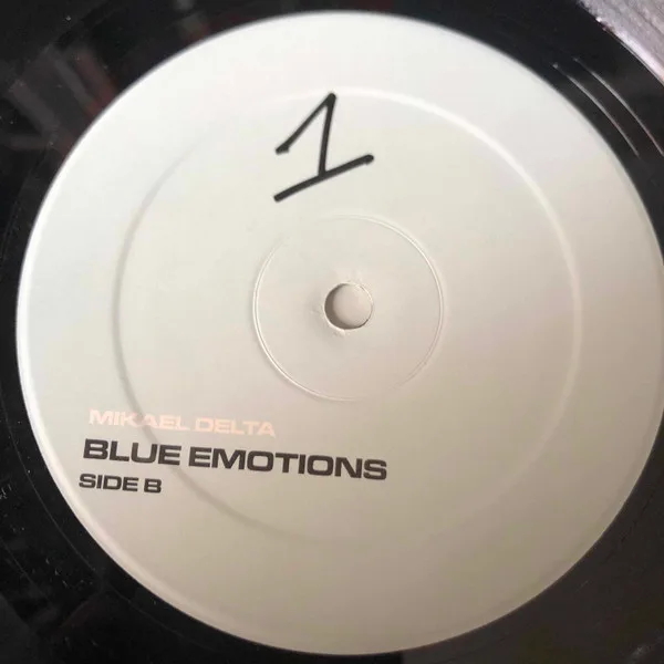 Album cover for Blue Emotions by Mikael Delta