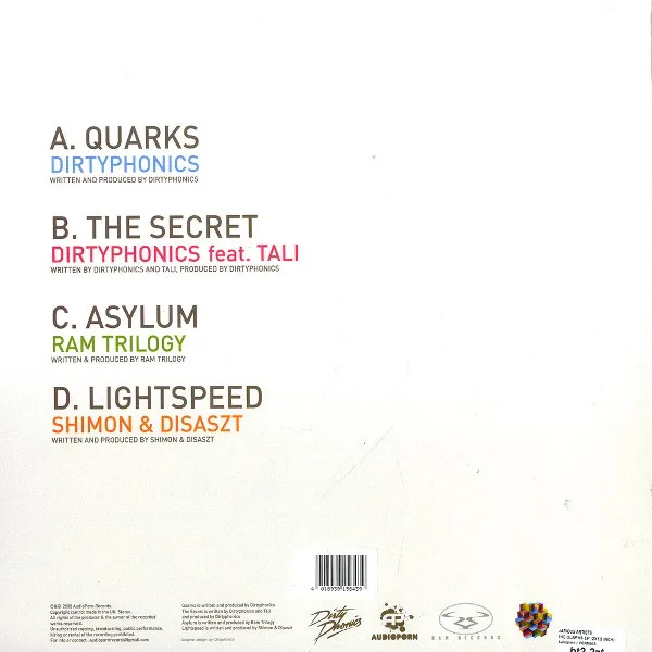 Album cover for The Quarks E.P. by Various