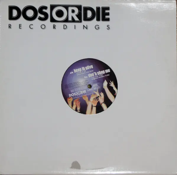 DJ Thoka - Keep It Alive, Electronic, House, Progressive Trance, 1997 - Dos Or Die Recordings, Germany, Vinyl 1x 12"