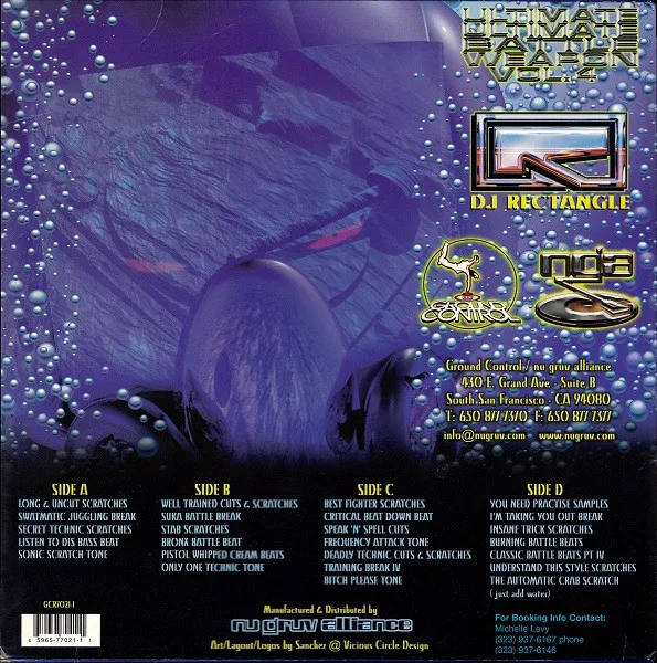 Album cover for Ultimate Ultimate Battle Weapon Vol. 4 by DJ Rectangle