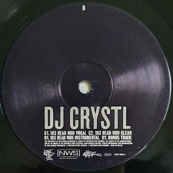 DJ Crystl Featuring Smiley The Ghetto Child - 183, Electronic, Hip Hop, Drum n Bass, Hip Hop, 1997 - Northwestside, UK, Vinyl